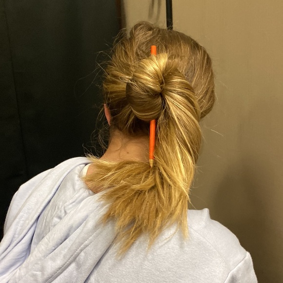 Orange pencil used lightly it has been through a lot - Picture 3 of 3